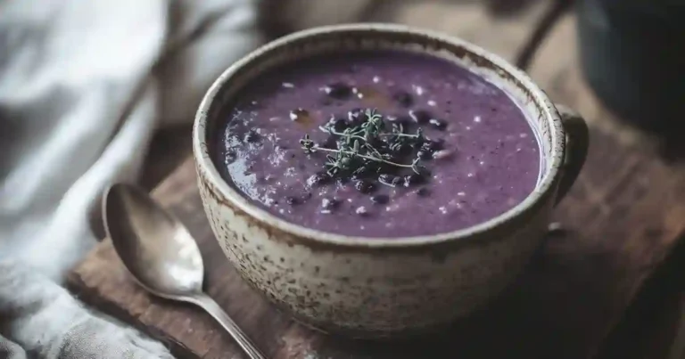 purple black bean soup recipe