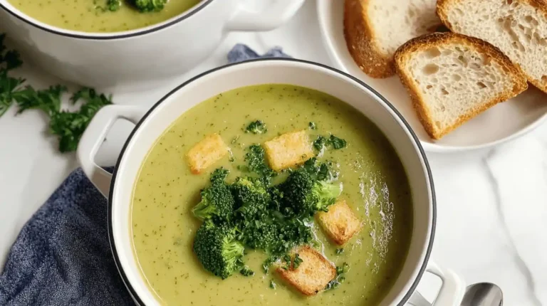 vegan broccoli soup