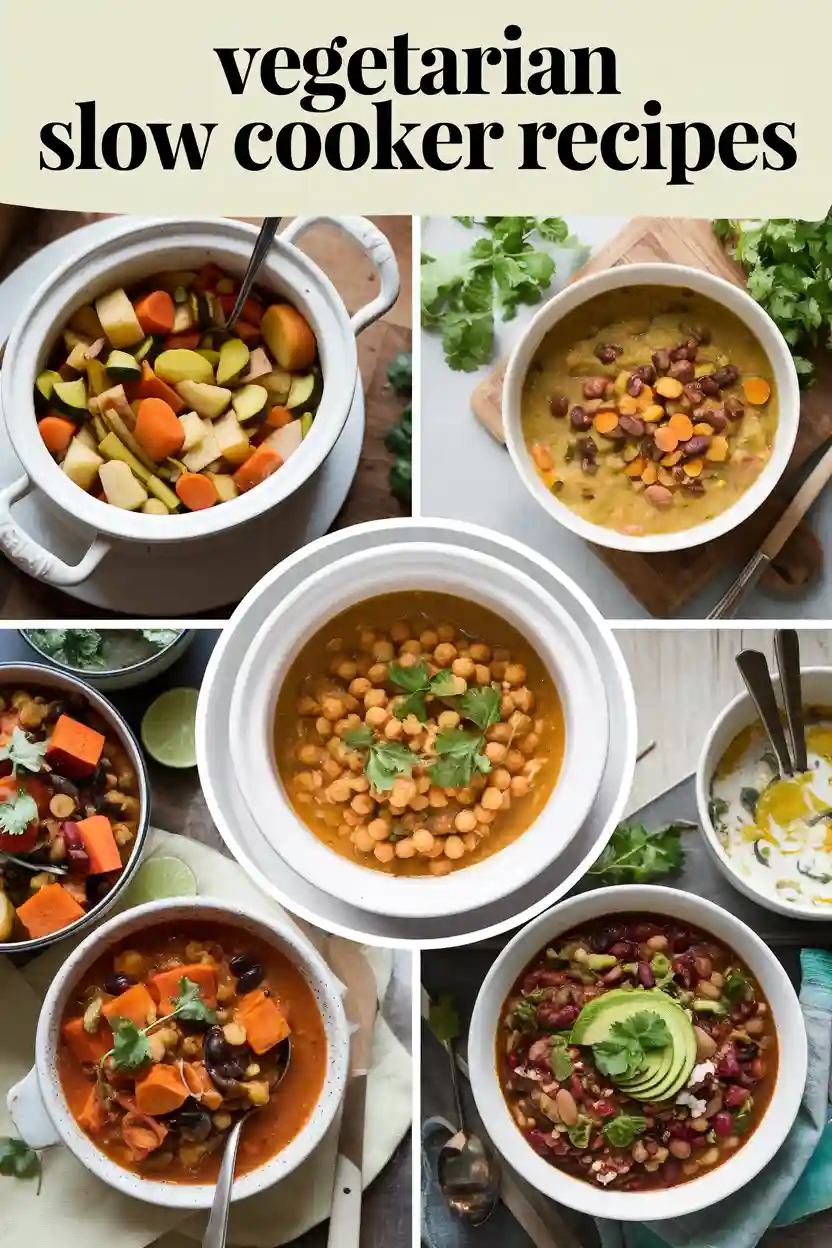 Vegetarian Slow Cooker Recipes